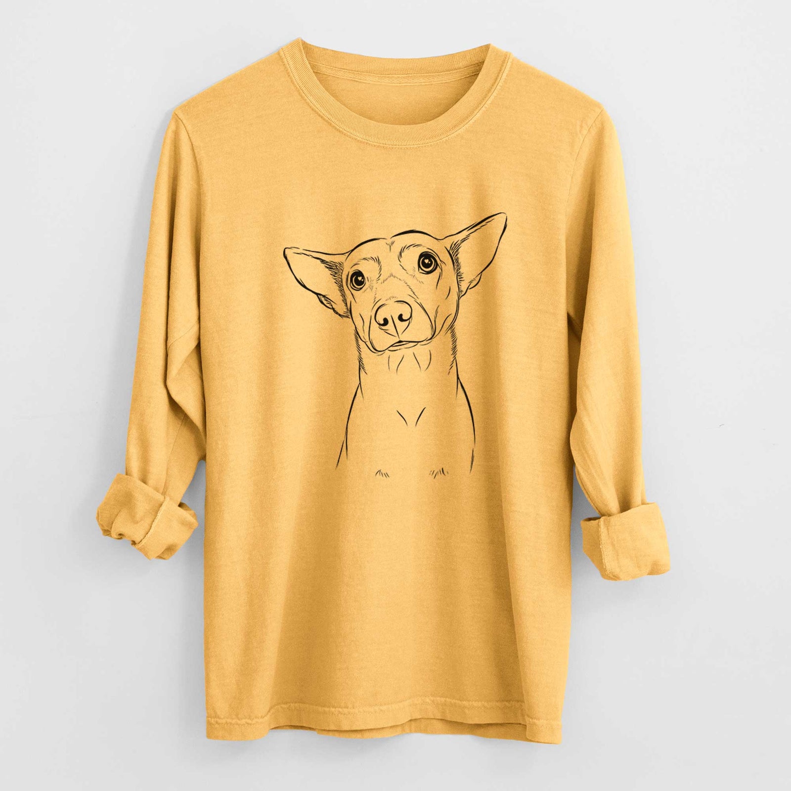 Bare Yogi the Mixed Breed - Heavyweight 100% Cotton Long Sleeve