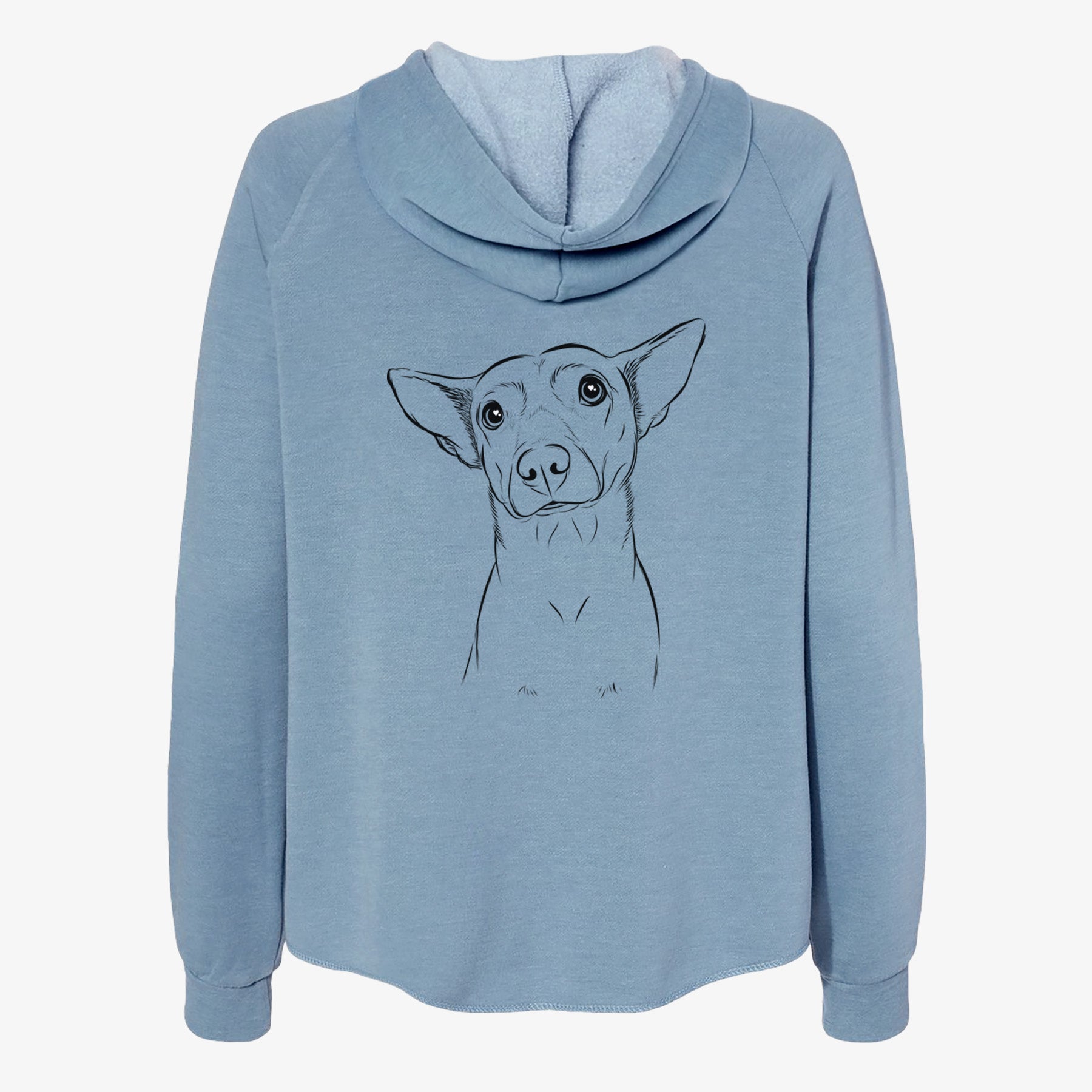 Yogi the Mixed Breed - Women's Cali Wave Zip-Up Sweatshirt