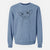 Bare Yogi the Mixed Breed - Unisex Pigment Dyed Crew Sweatshirt