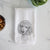 Yuki the Poodle Decorative Hand Towel