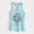 Yuki the Poodle - Women's Racerback Tanktop