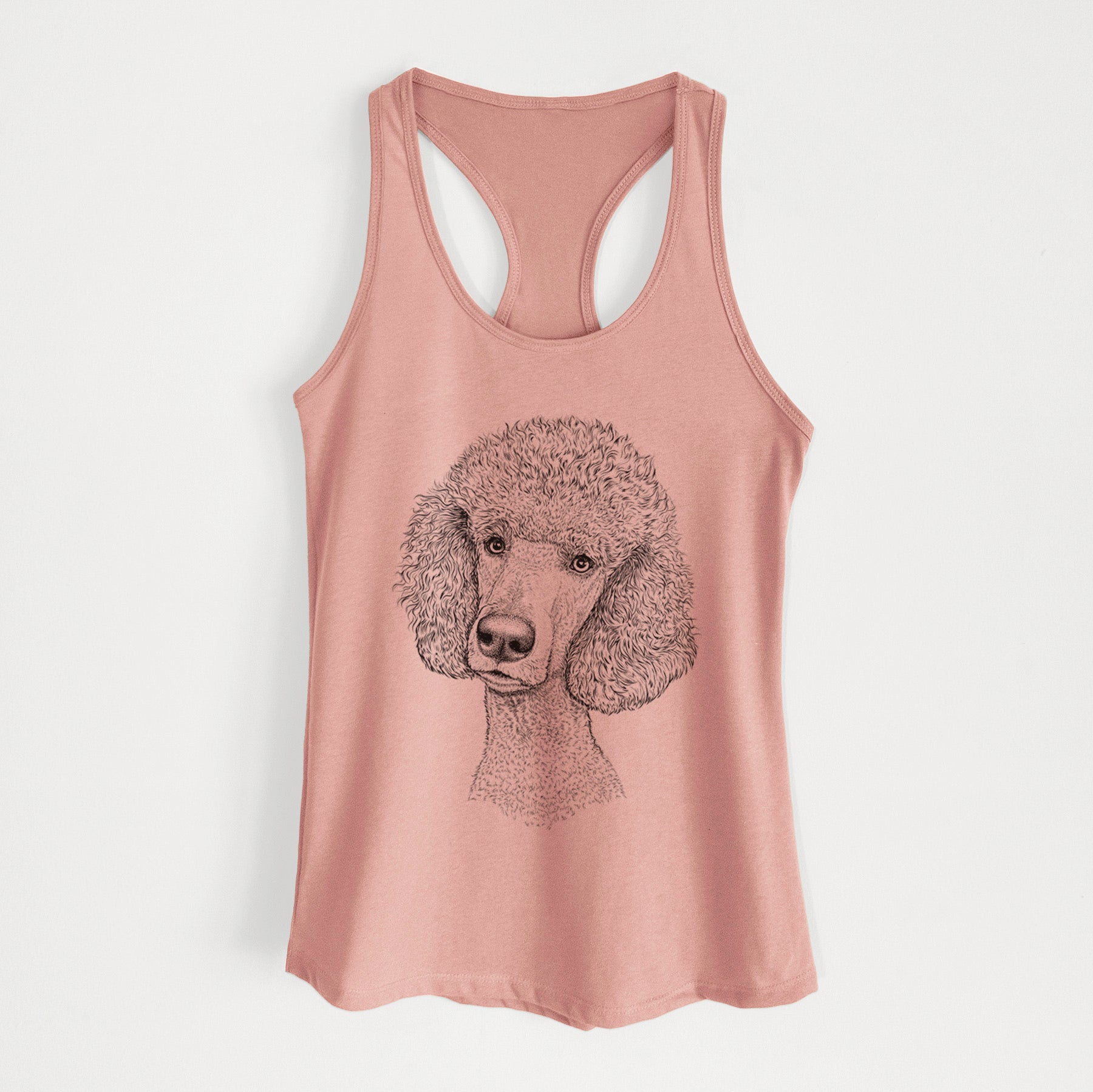 Yuki the Poodle - Women's Racerback Tanktop