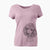 Bare Yuki the Poodle - Women's V-neck Shirt