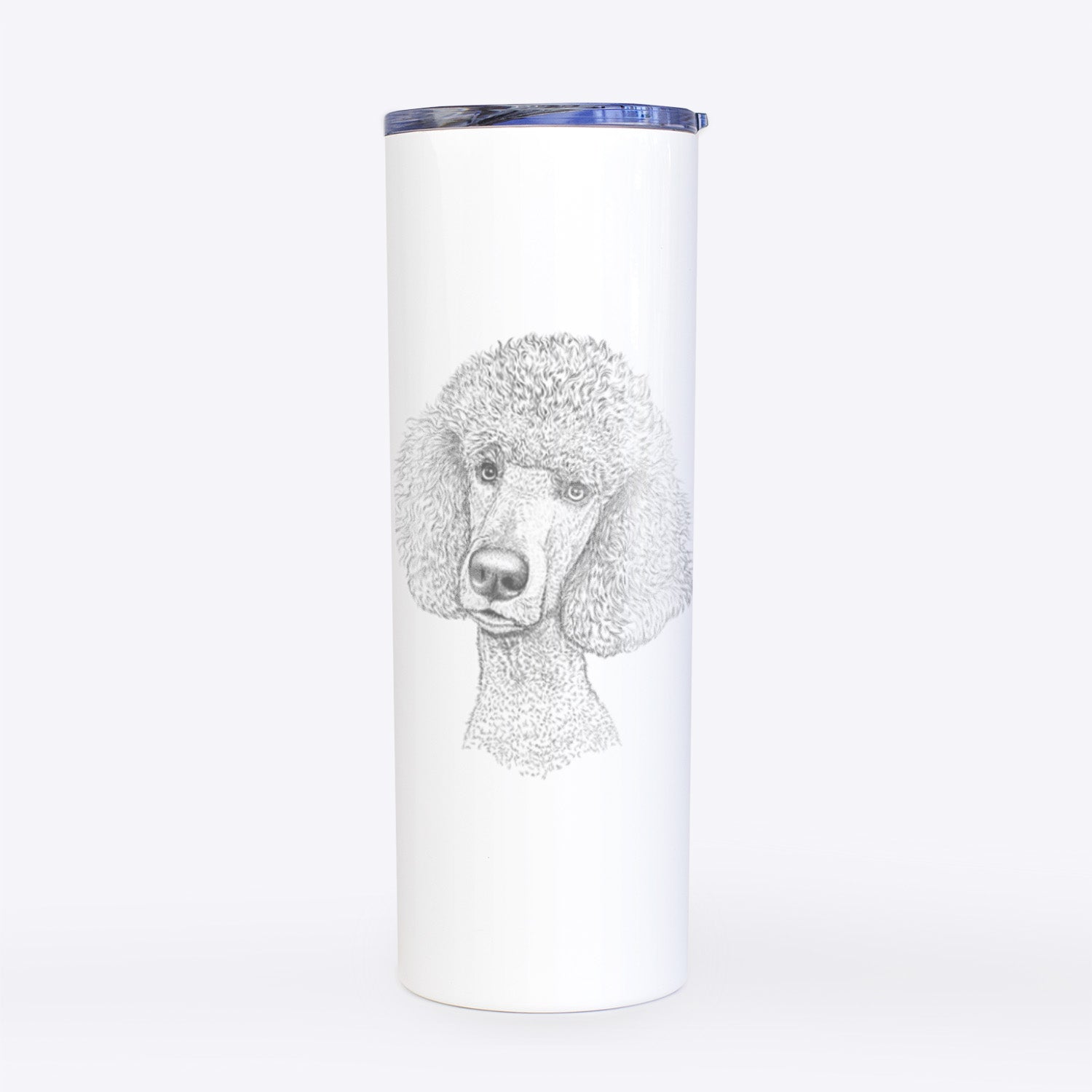 Yuki the Poodle - 20oz Skinny Tumbler