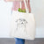 Zada the Pitbull - Tote Bag