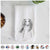 Zahra the Saluki Decorative Hand Towel