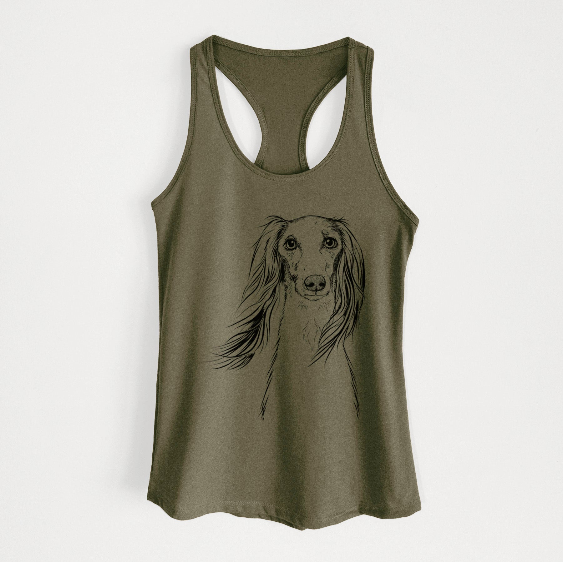 Zahra the Saluki - Women's Racerback Tanktop