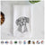 Zeena the Plott Hound Mix Decorative Hand Towel