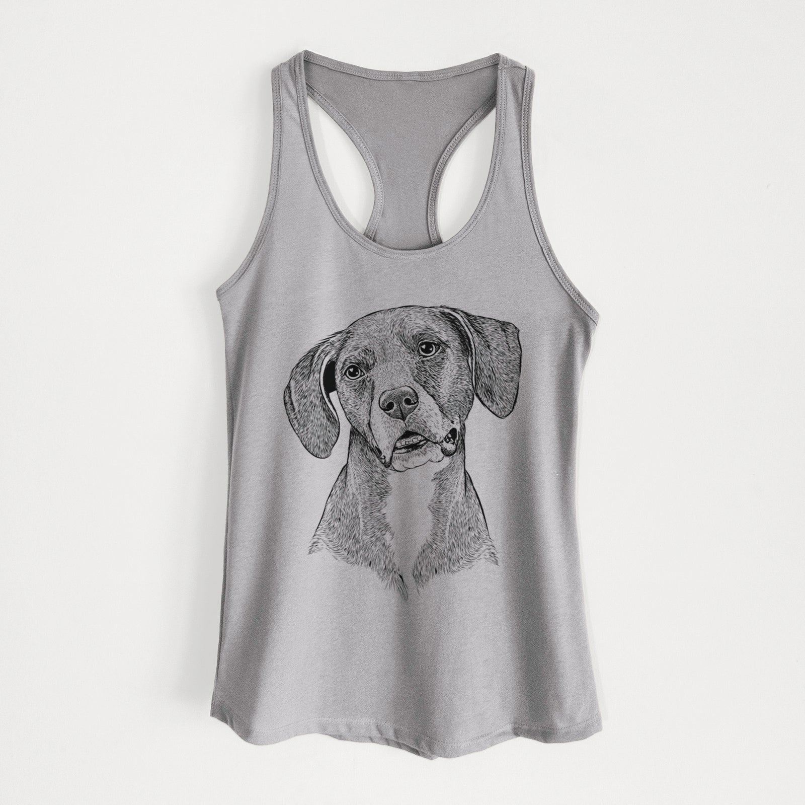 Zeena the Plott Hound Mix - Women's Racerback Tanktop