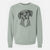 Bare Zeena the Plott Hound Mix - Unisex Pigment Dyed Crew Sweatshirt