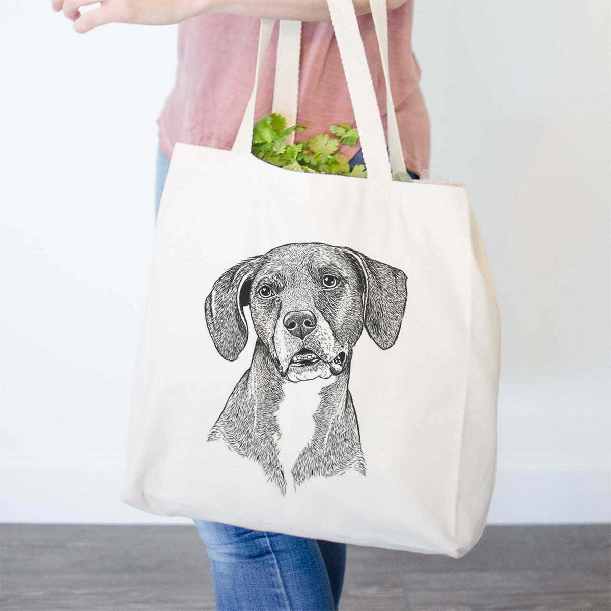 Zeena the Plott Hound Mix - Tote Bag