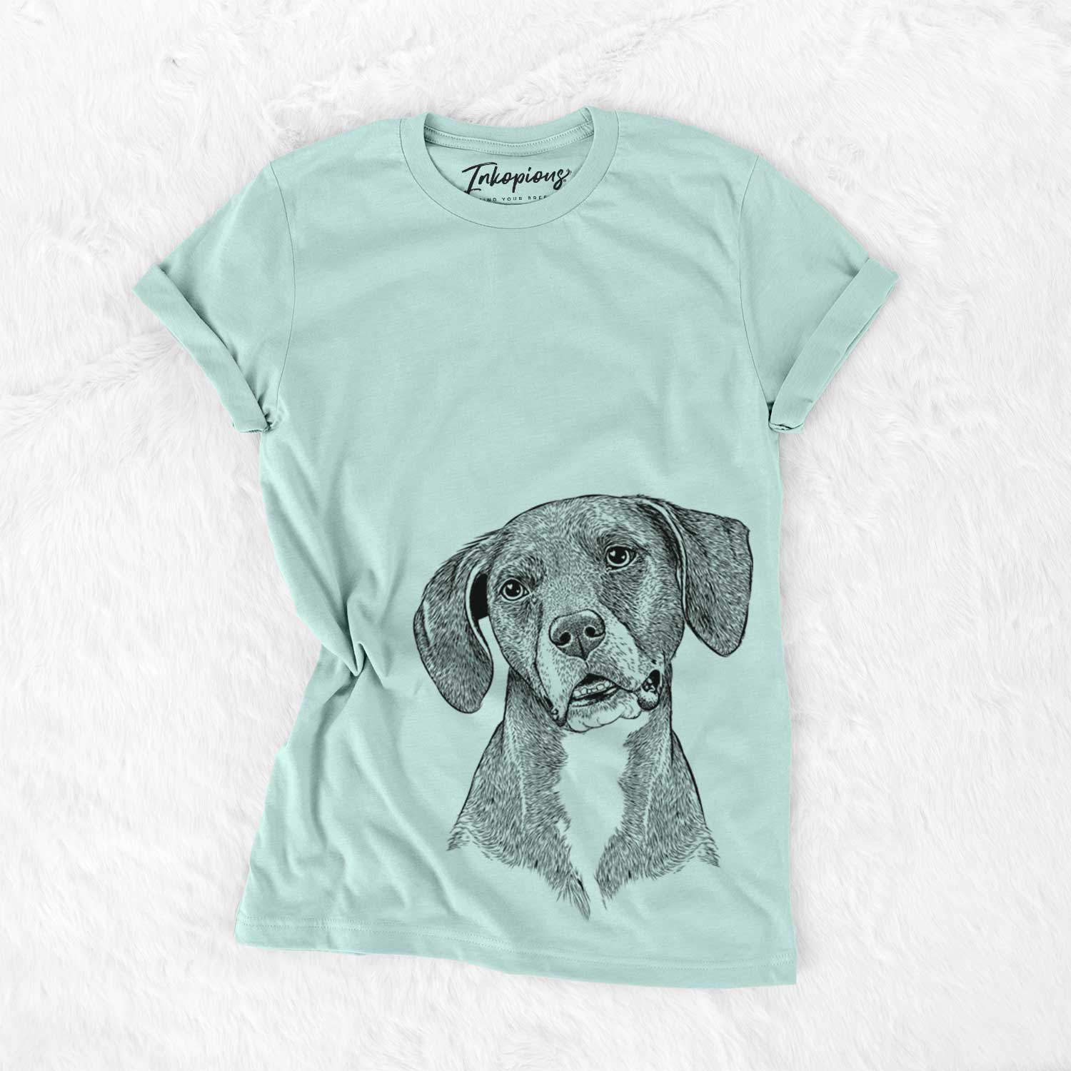 Bare Zeena the Plott Hound Mix - Unisex Crewneck