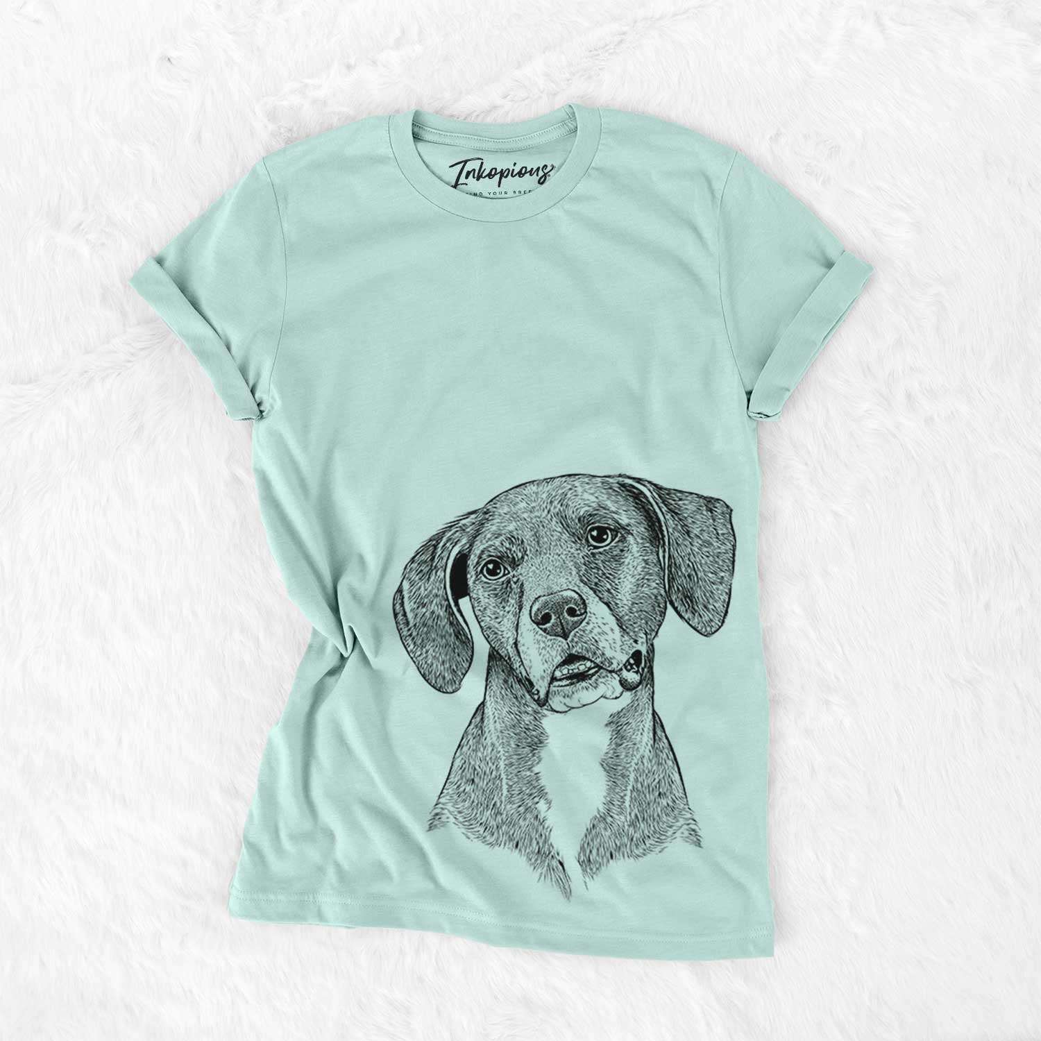 Zeena the Plott Hound Mix - Bella Canvas Unisex Crewneck