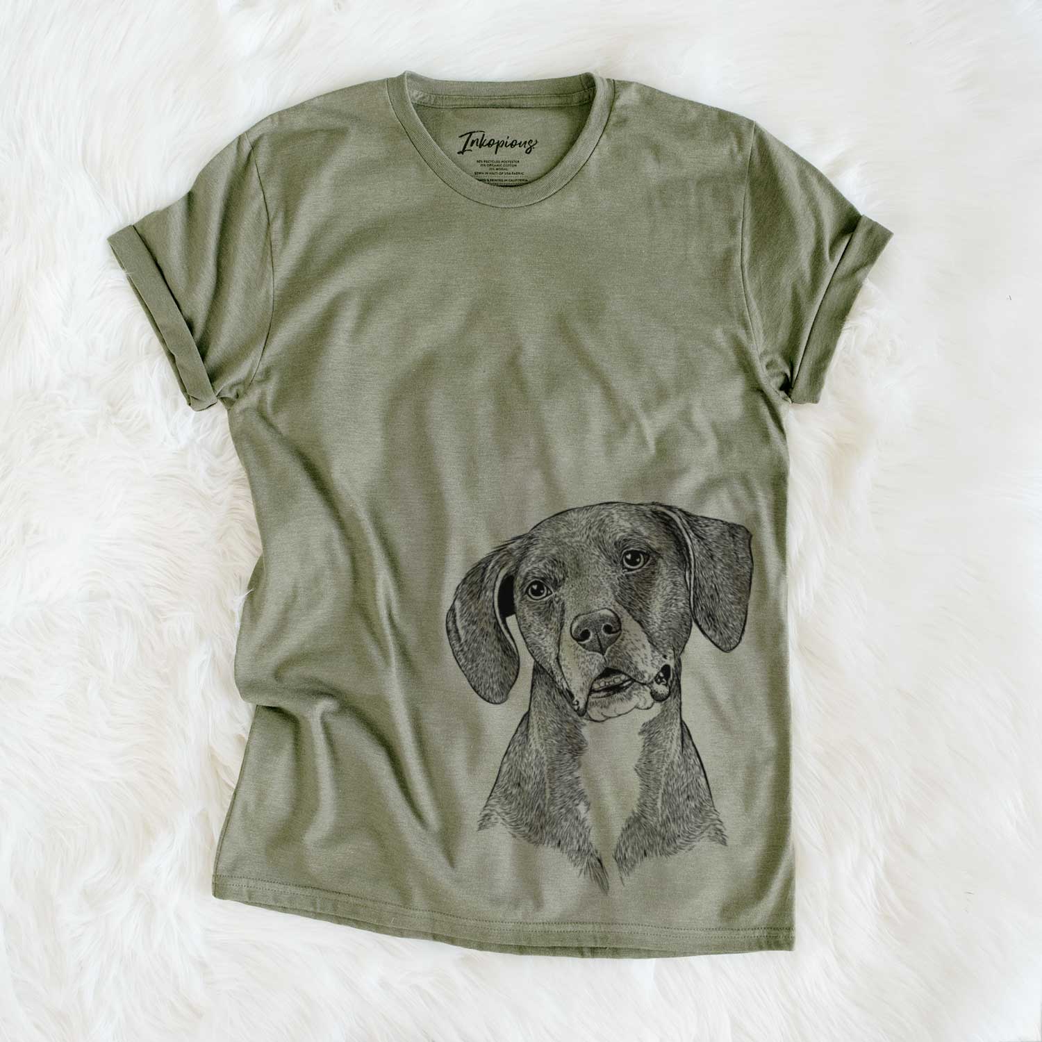 Bare Zeena the Plott Hound Mix - Unisex Crewneck