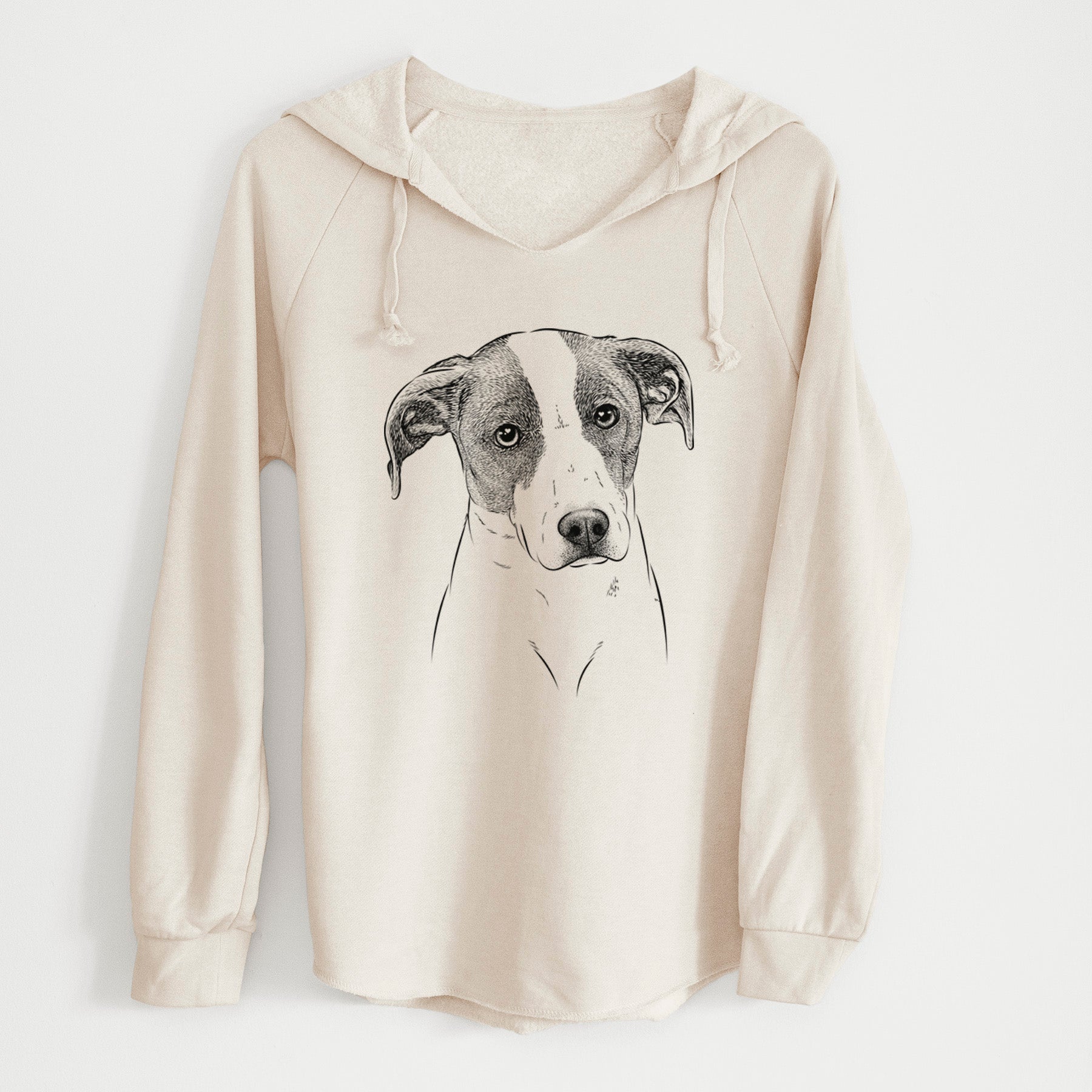 Bare Zephyr the Pointer Mix - Cali Wave Hooded Sweatshirt