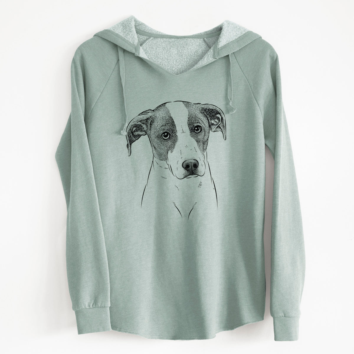 Bare Zephyr the Pointer Mix - Cali Wave Hooded Sweatshirt