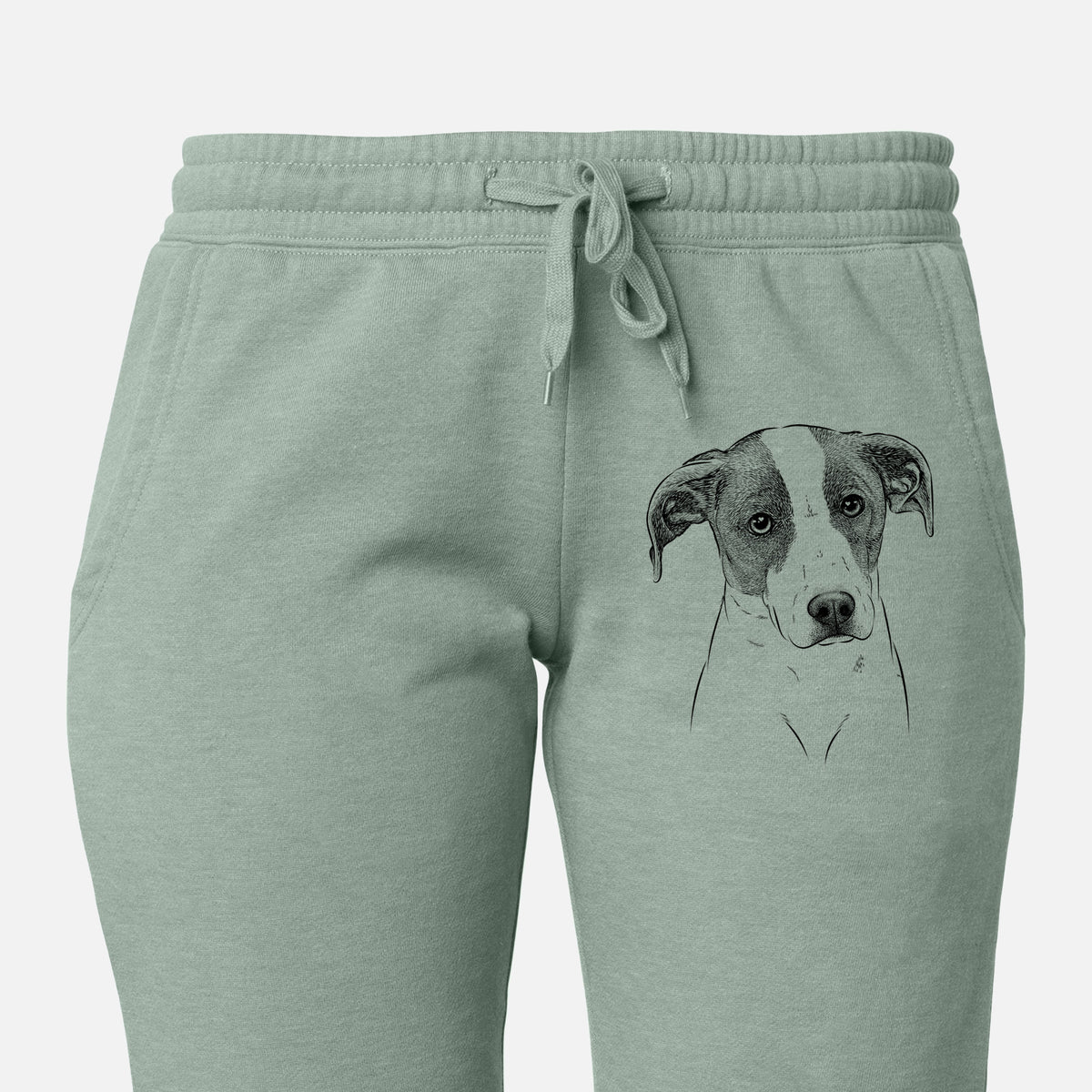 Zephyr the Pointer Mix - Women&#39;s Cali Wave Joggers