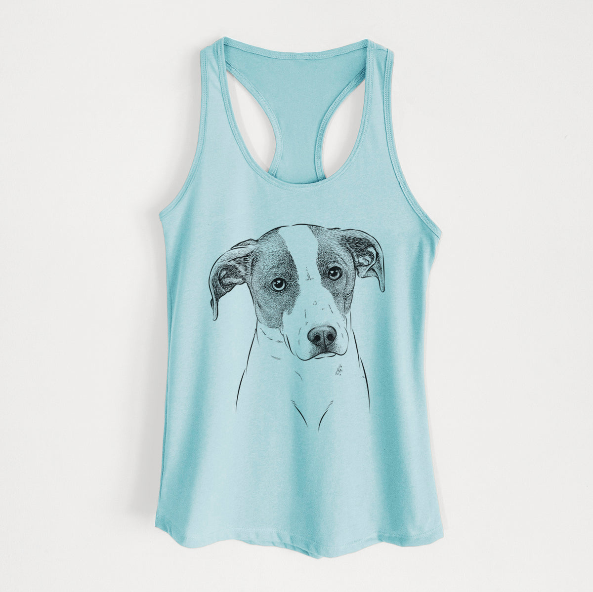 Zephyr the Pointer Mix - Women's Racerback Tanktop