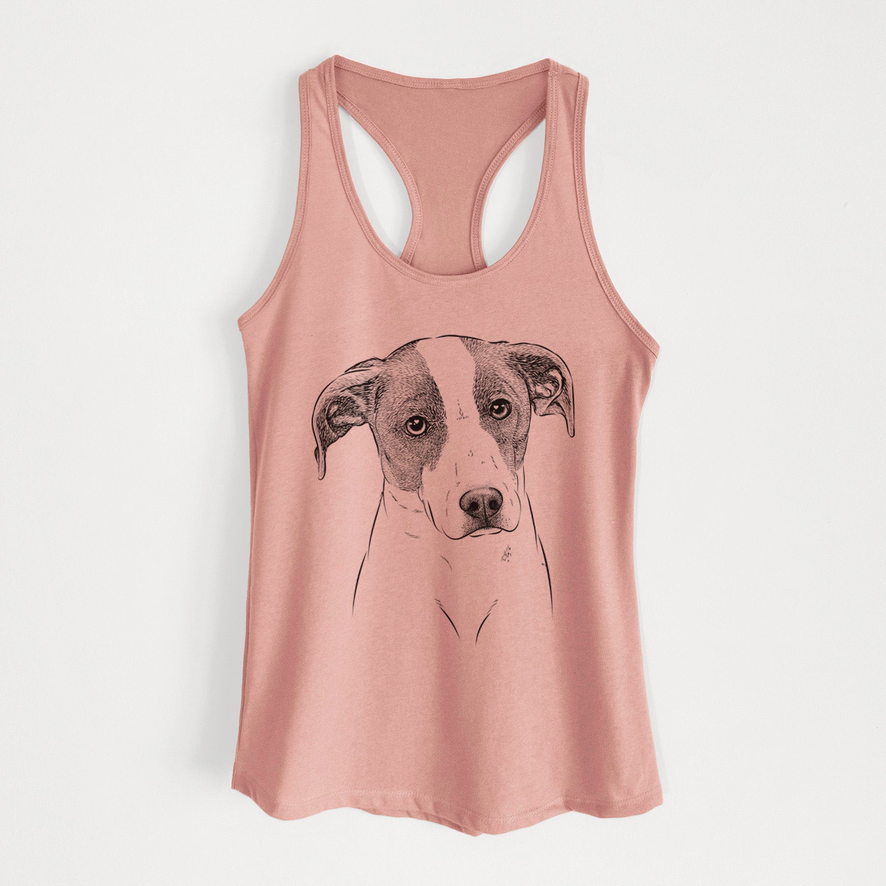 Zephyr the Pointer Mix - Women's Racerback Tanktop