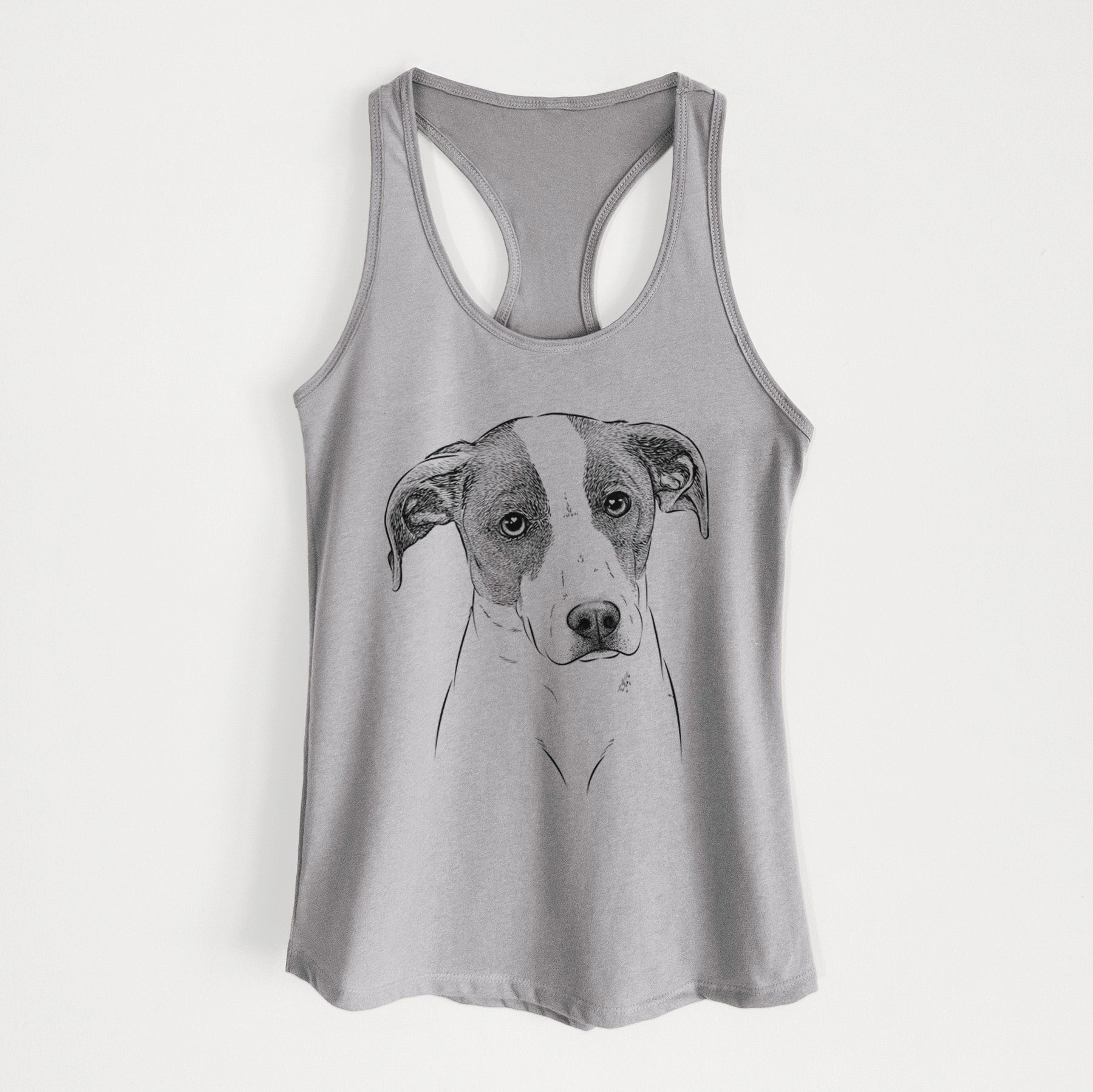 Zephyr the Pointer Mix - Women's Racerback Tanktop