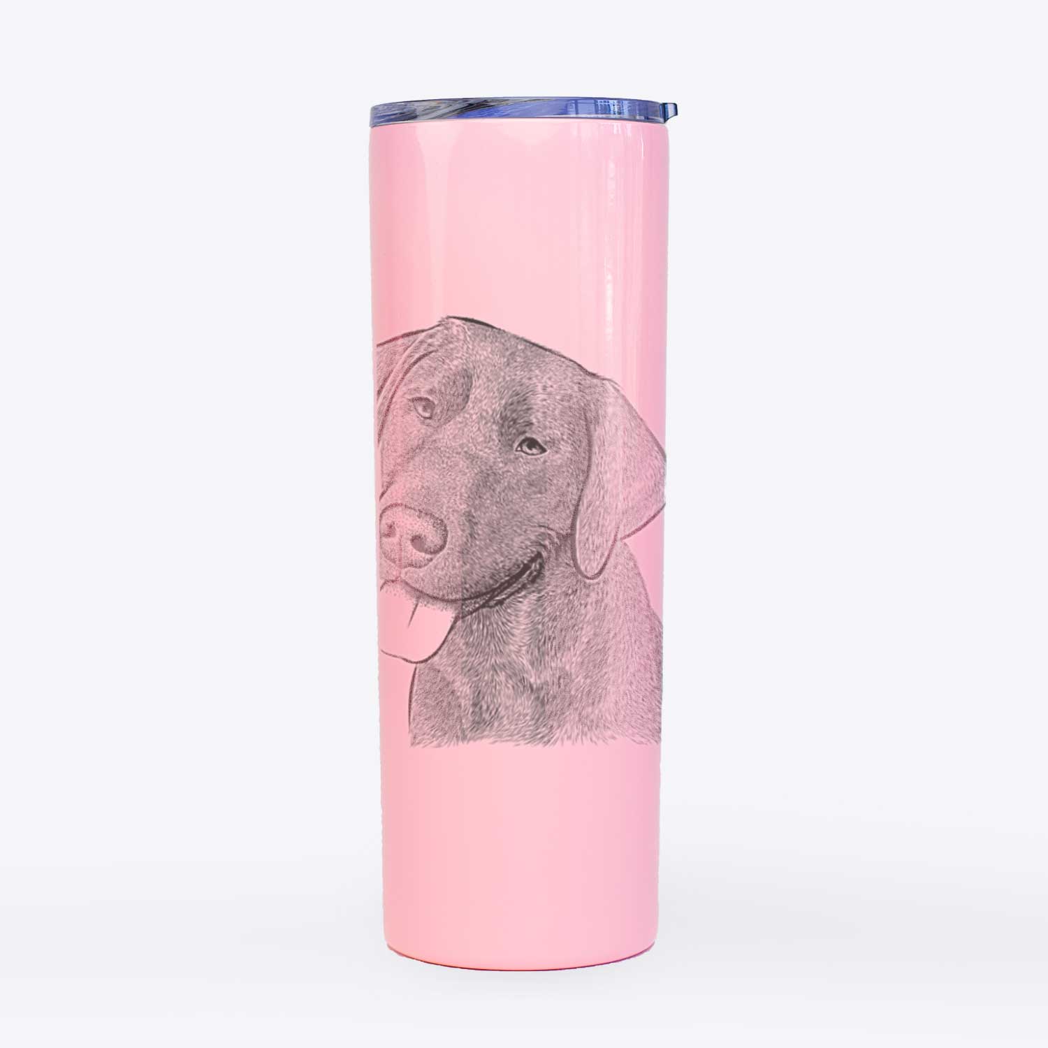 Zeppelin the Black Labrador - 20oz Skinny Tumbler