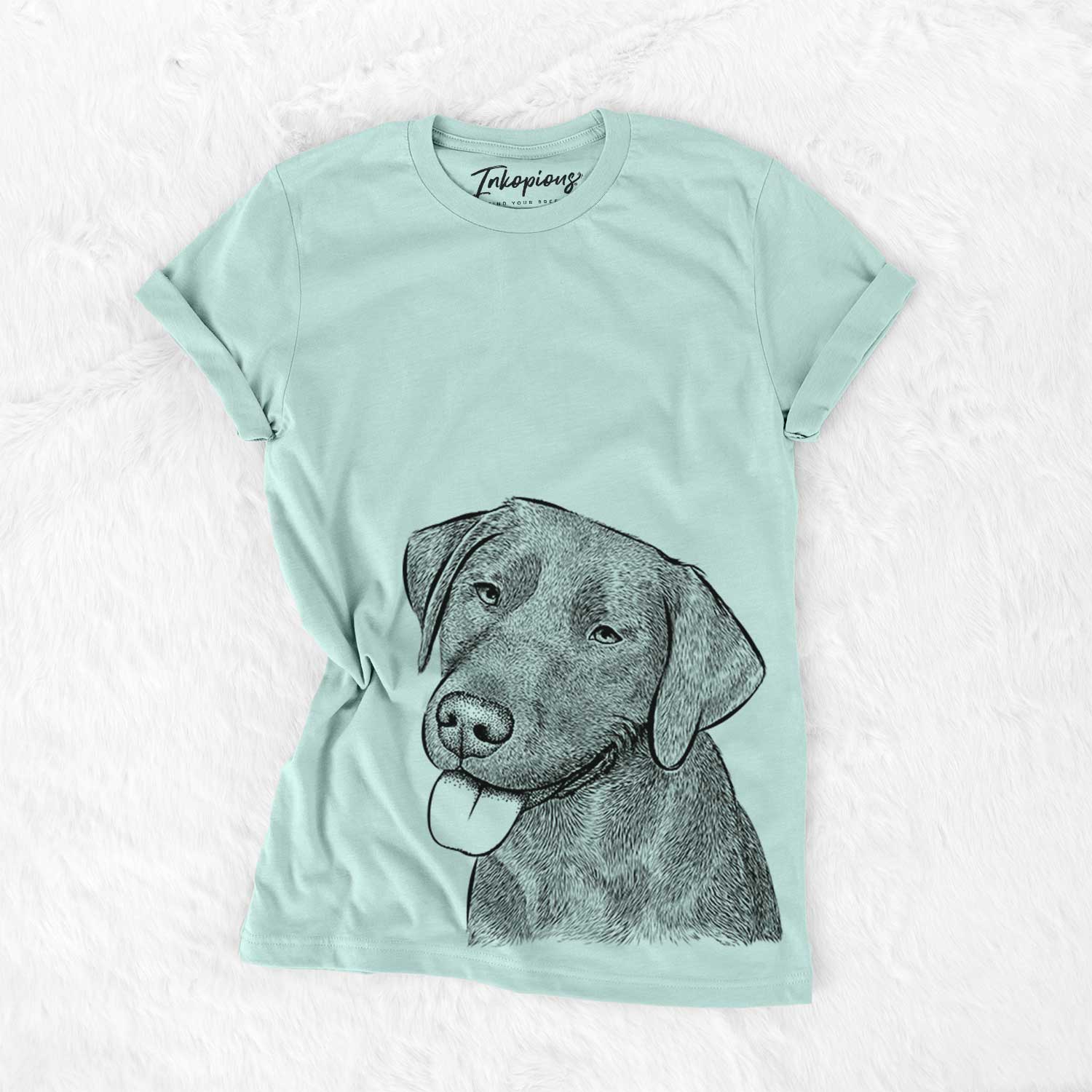 Zeppelin the Black Labrador - Bella Canvas Unisex Crewneck