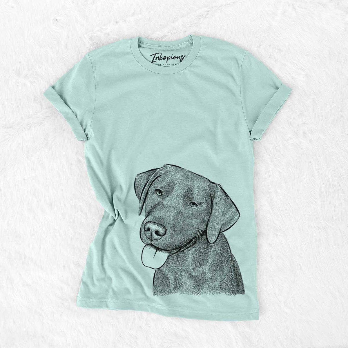Bare Zeppelin the Black Labrador - Unisex Crewneck