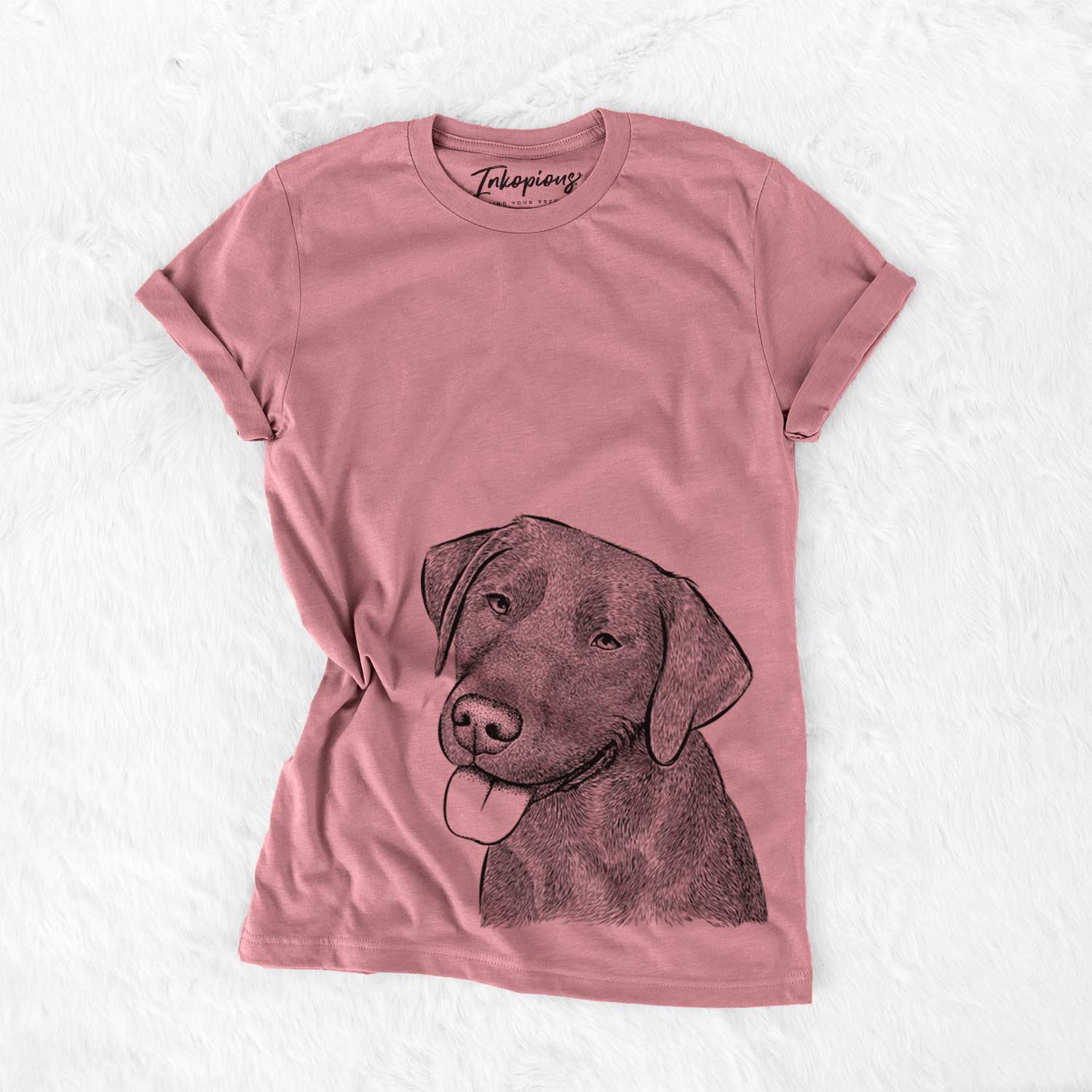 Bare Zeppelin the Black Labrador - Unisex Crewneck