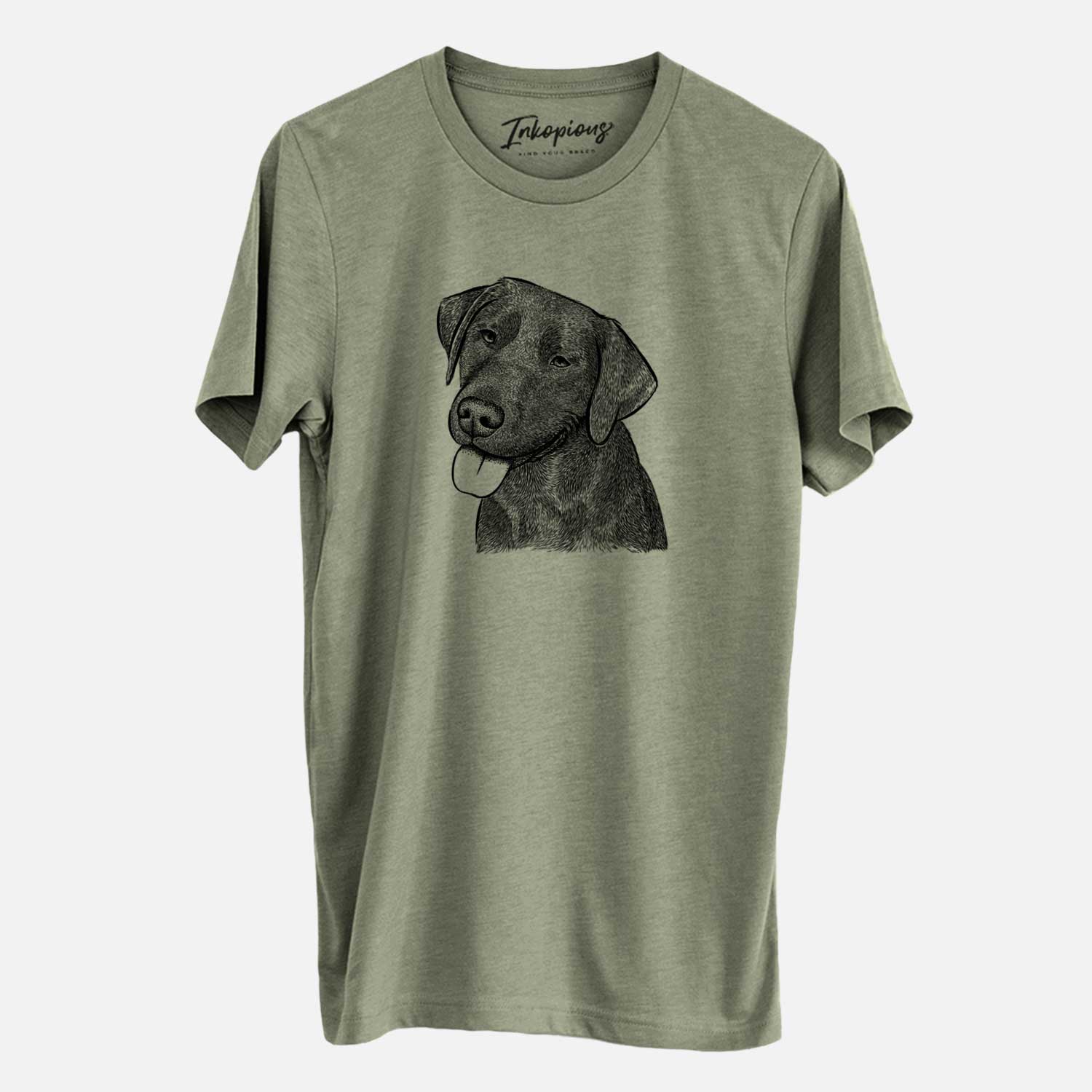 Bare Zeppelin the Black Labrador - Unisex Crewneck