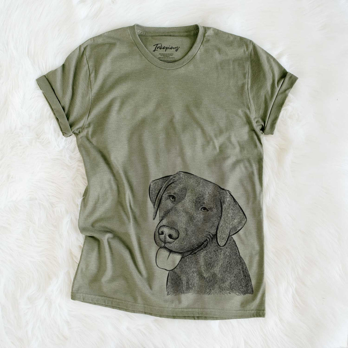 Bare Zeppelin the Black Labrador - Unisex Crewneck