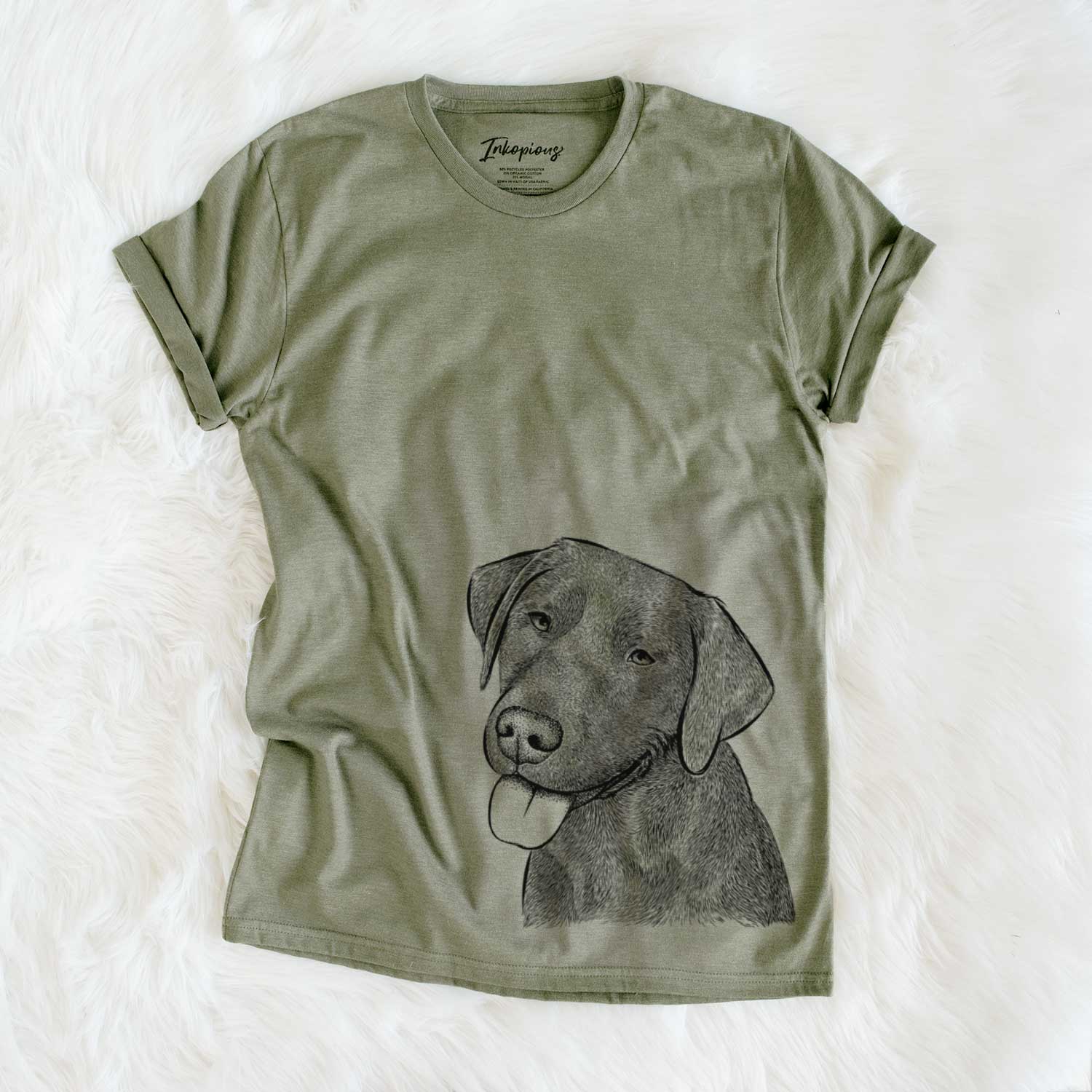 Bare Zeppelin the Black Labrador - Unisex Crewneck