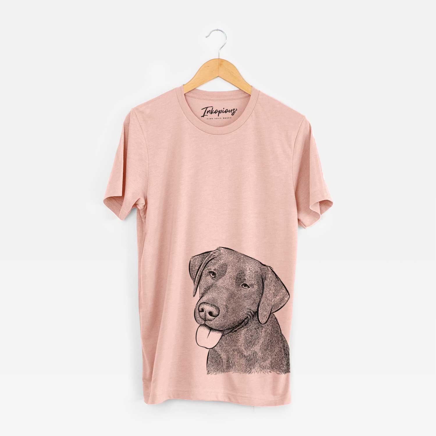 Bare Zeppelin the Black Labrador - Unisex Crewneck