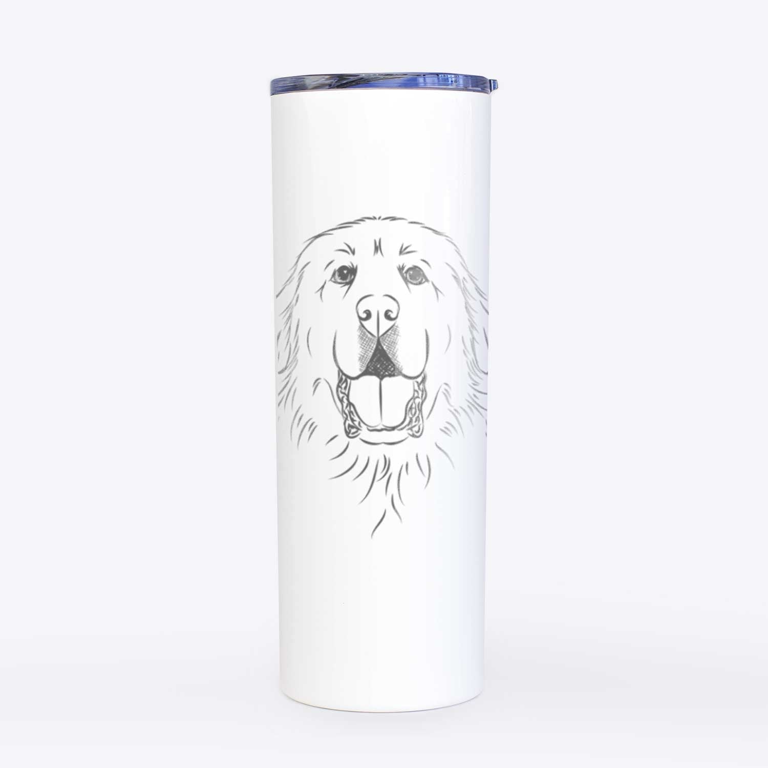 Zeus the Great Pyrenees - 20oz Skinny Tumbler