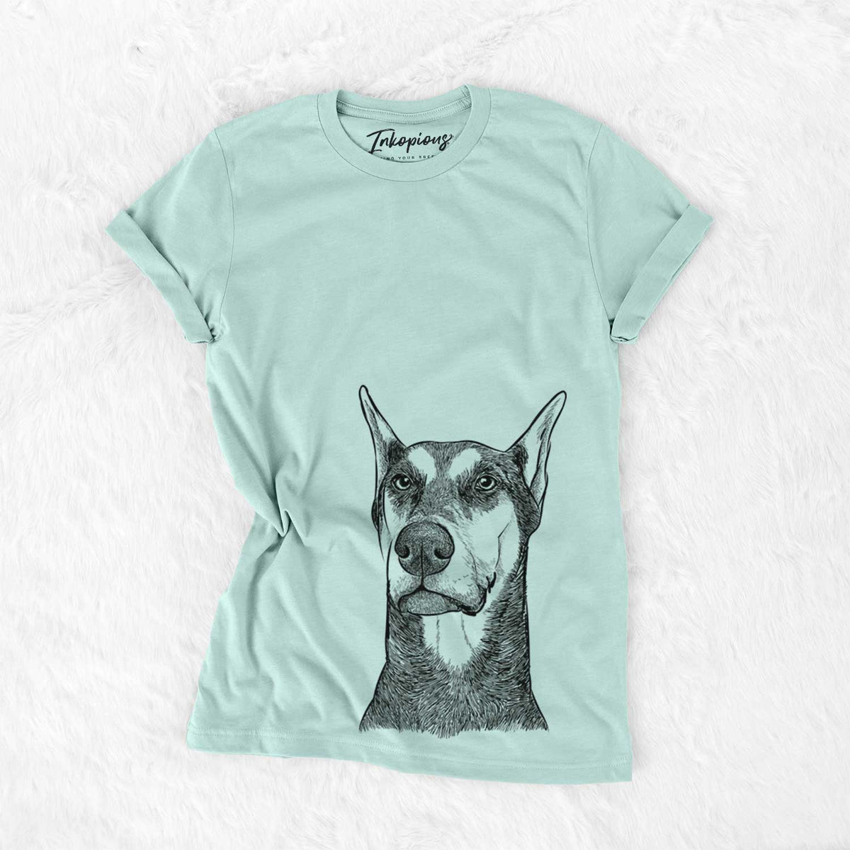 Bare Zeus the Doberman Pinscher - Unisex Crewneck