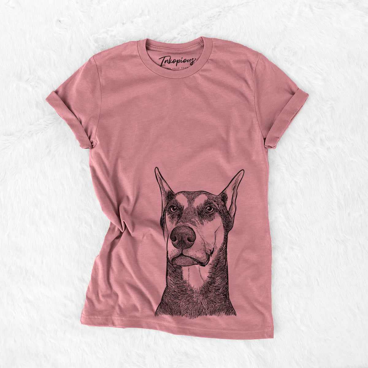Zeus the Doberman Pinscher - Bella Canvas Unisex Crewneck