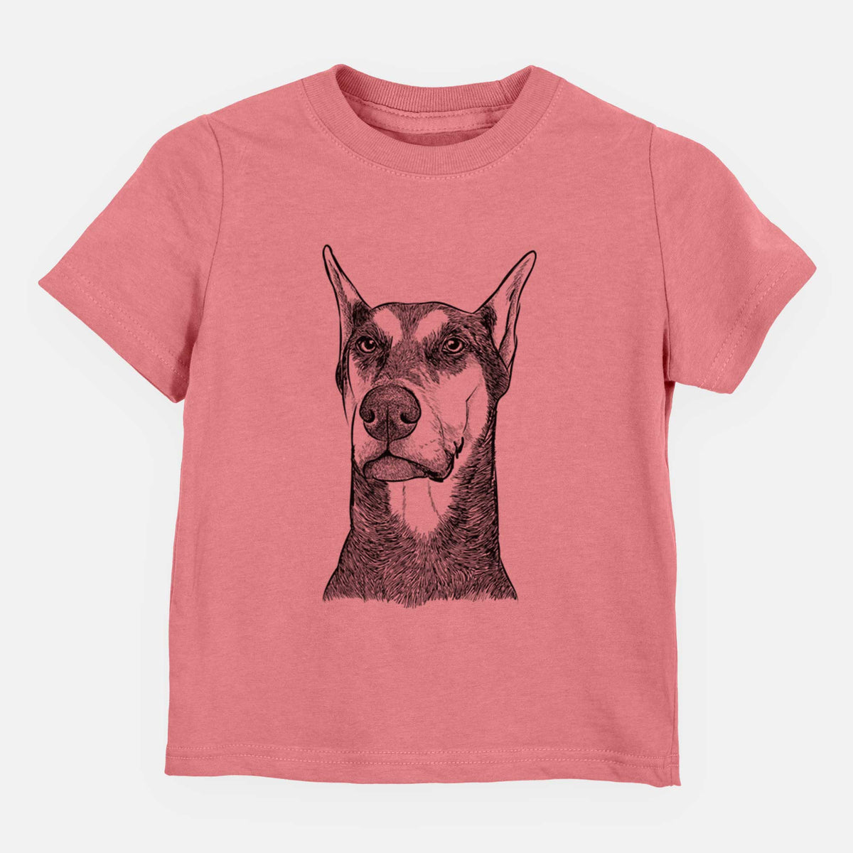 Bare Zeus the Doberman Pinscher - Kids/Youth/Toddler Shirt