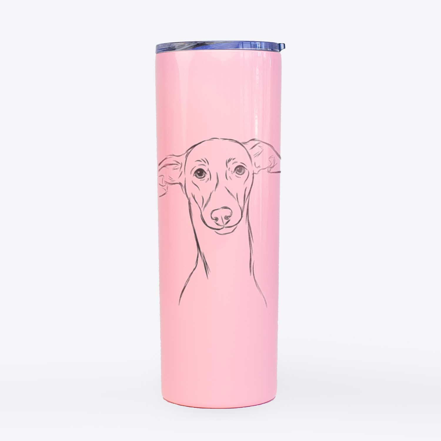 Ziggie the Italian Greyhound - 20oz Skinny Tumbler