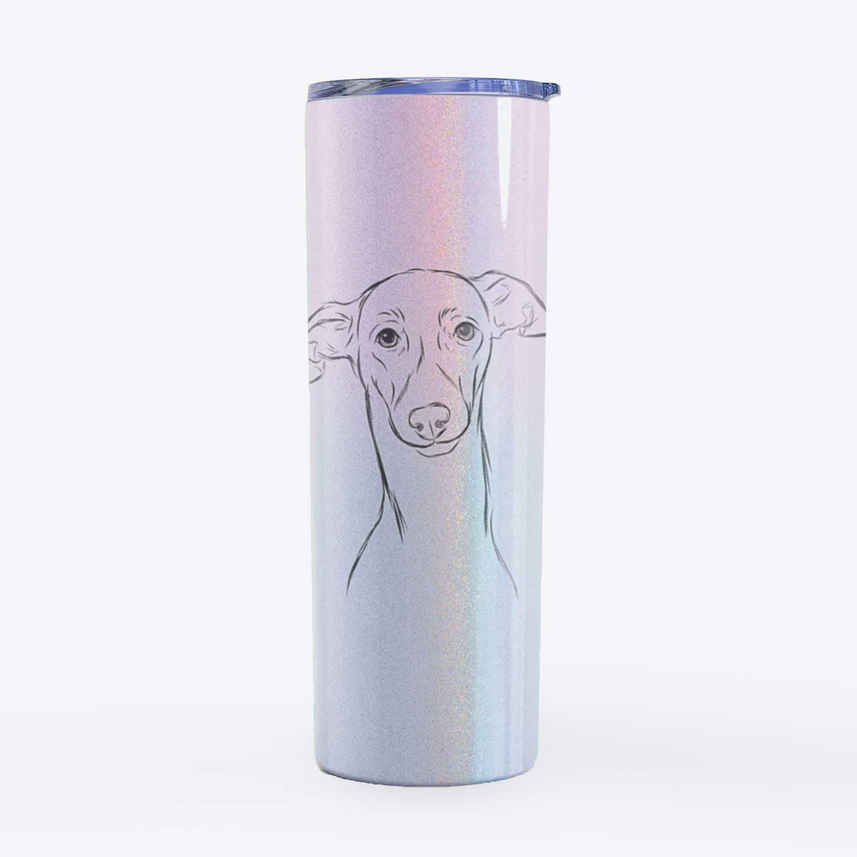 Ziggie the Italian Greyhound - 20oz Skinny Tumbler