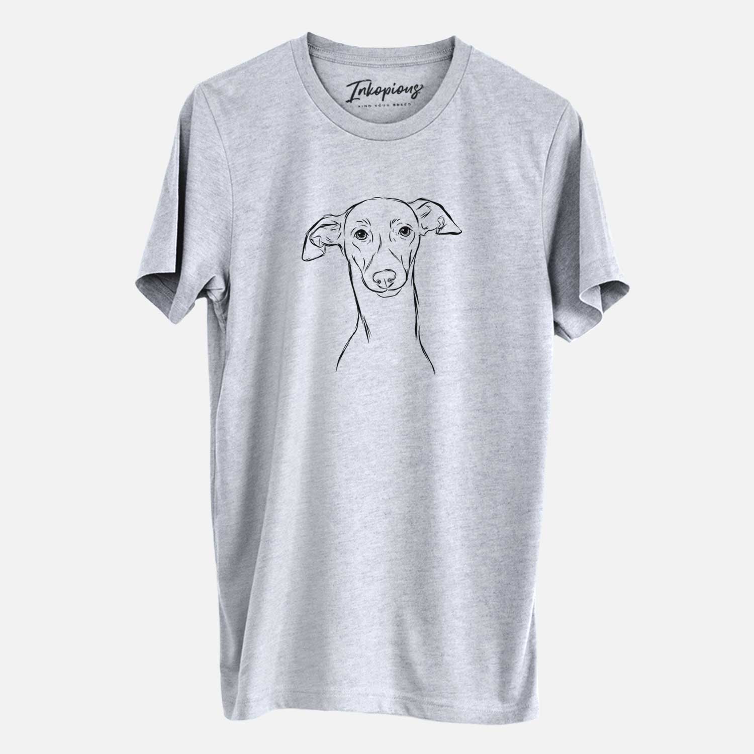 Bare Ziggie the Italian Greyhound - Unisex Crewneck