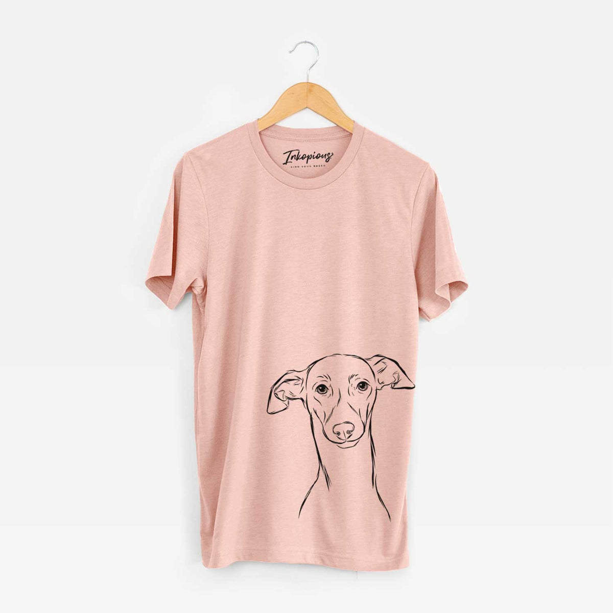 Ziggie the Italian Greyhound - Bella Canvas Unisex Crewneck