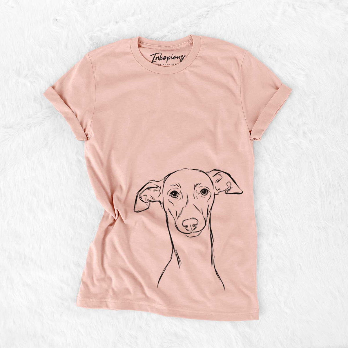 Ziggie the Italian Greyhound - Bella Canvas Unisex Crewneck