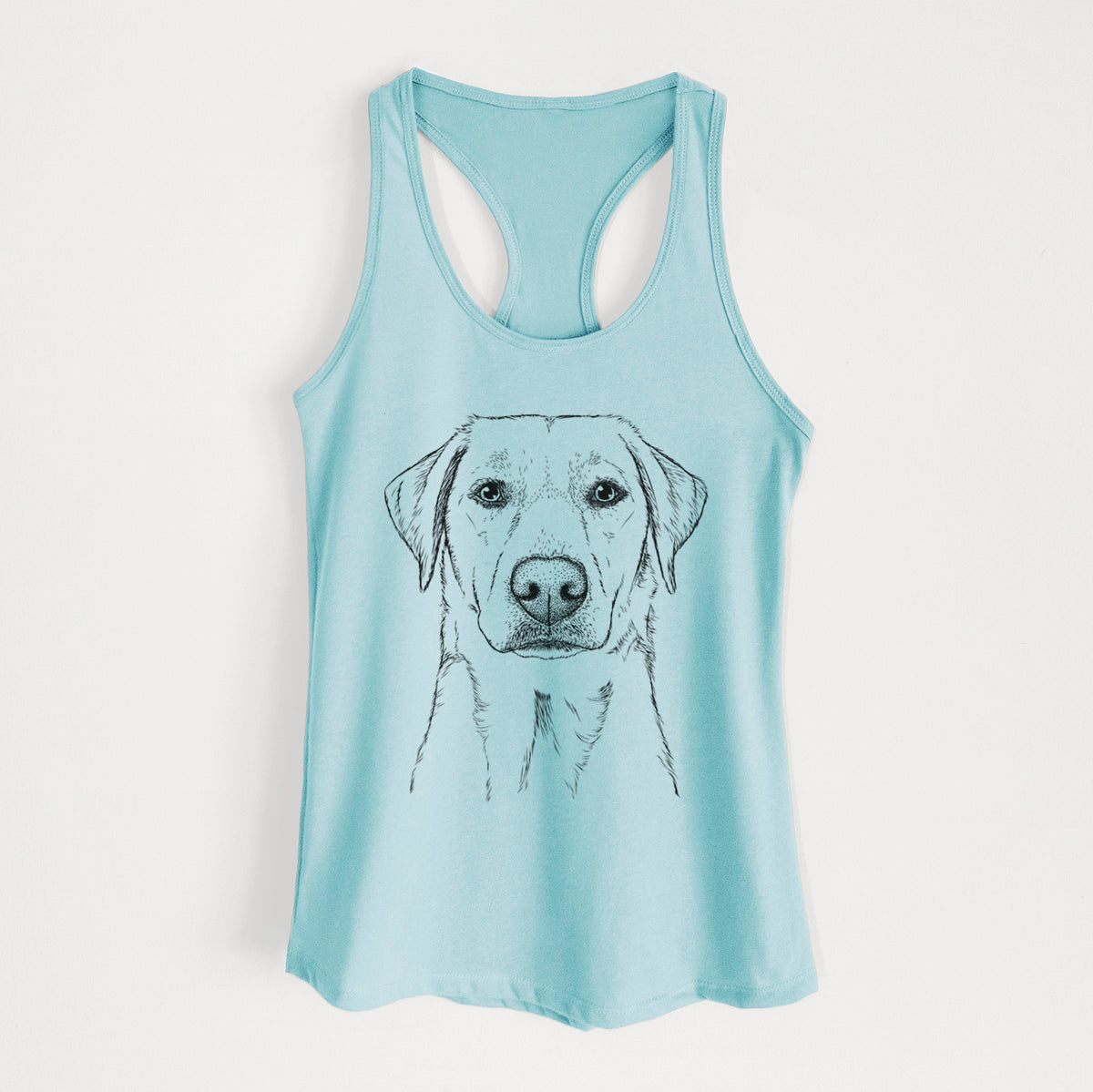Zoe the Yellow Lab - Women's Racerback Tanktop