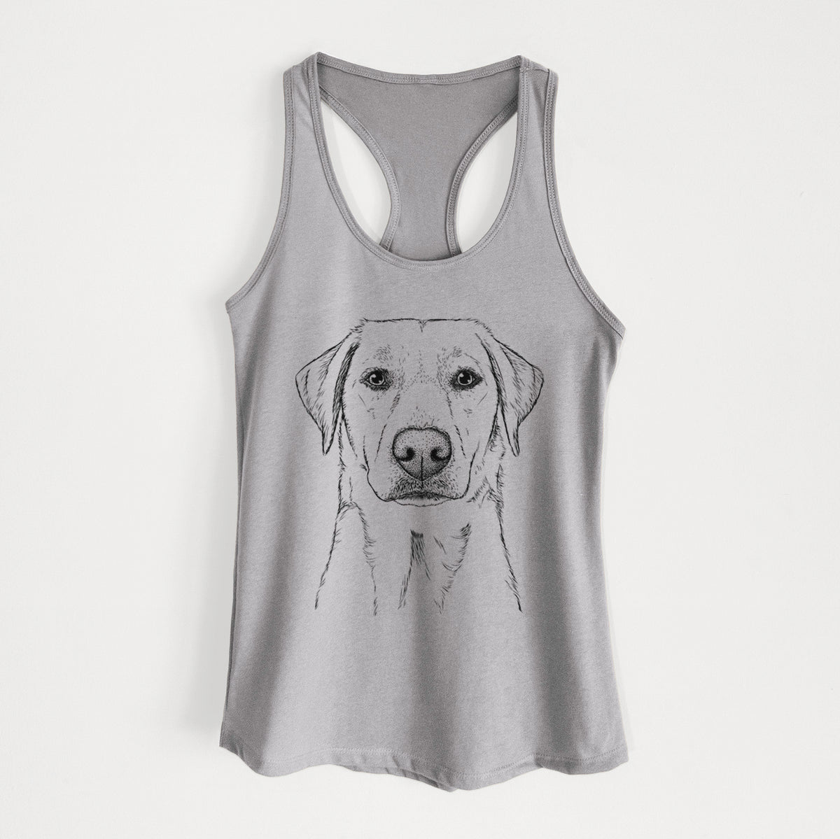 Zoe the Yellow Lab - Women&#39;s Racerback Tanktop