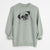 Bare Zoey the Pug - Unisex Pigment Dyed Crew Sweatshirt