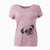 Bare Zoey the Pug - Women's V-neck Shirt