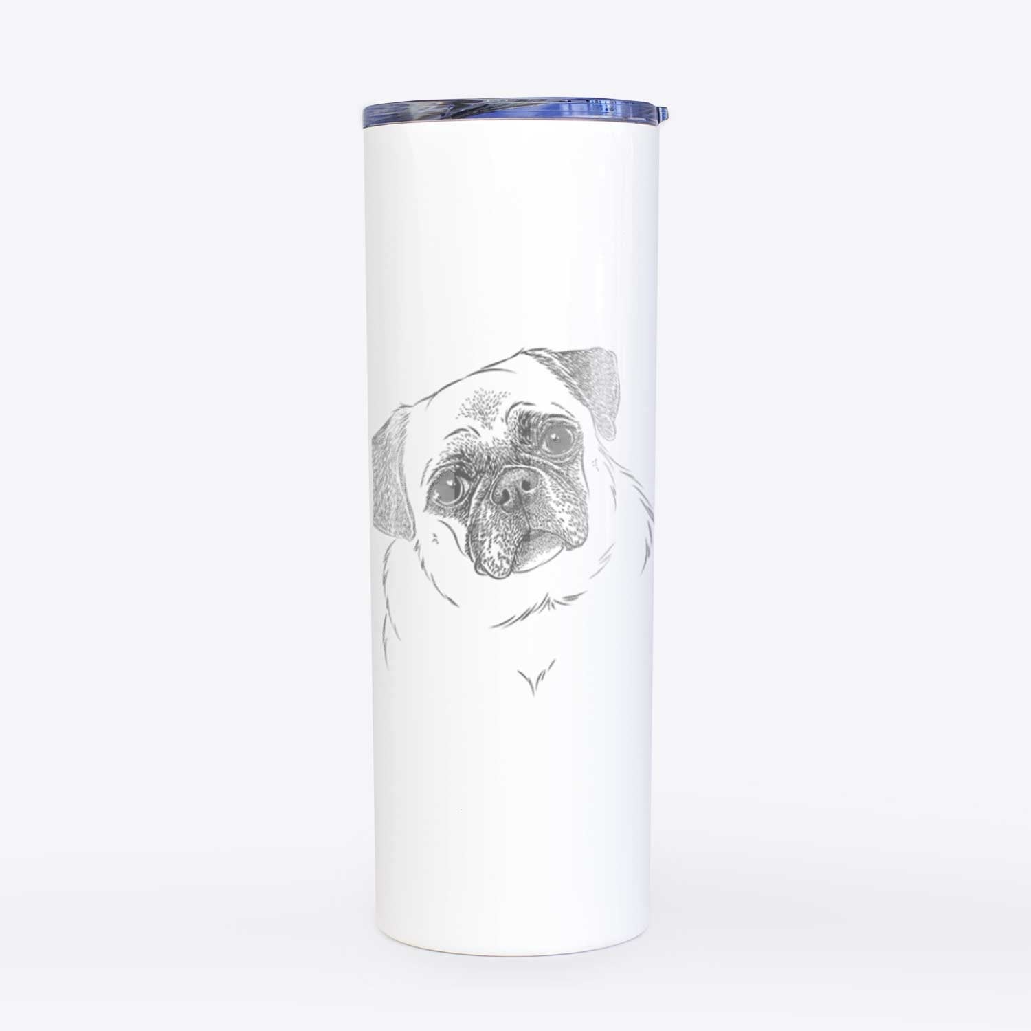 Zoey the Pug - 20oz Skinny Tumbler