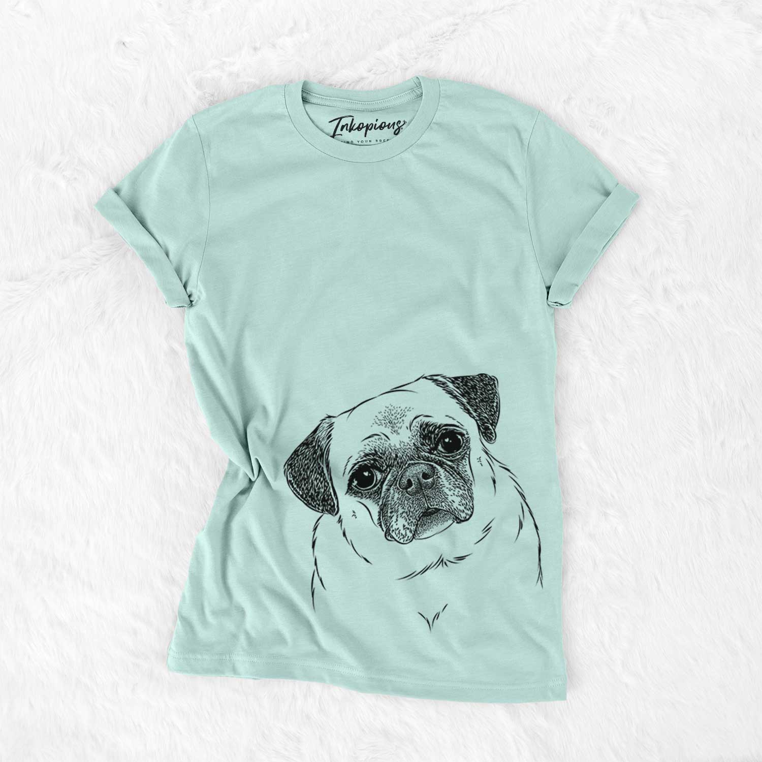 Bare Zoey the Pug - Unisex Crewneck