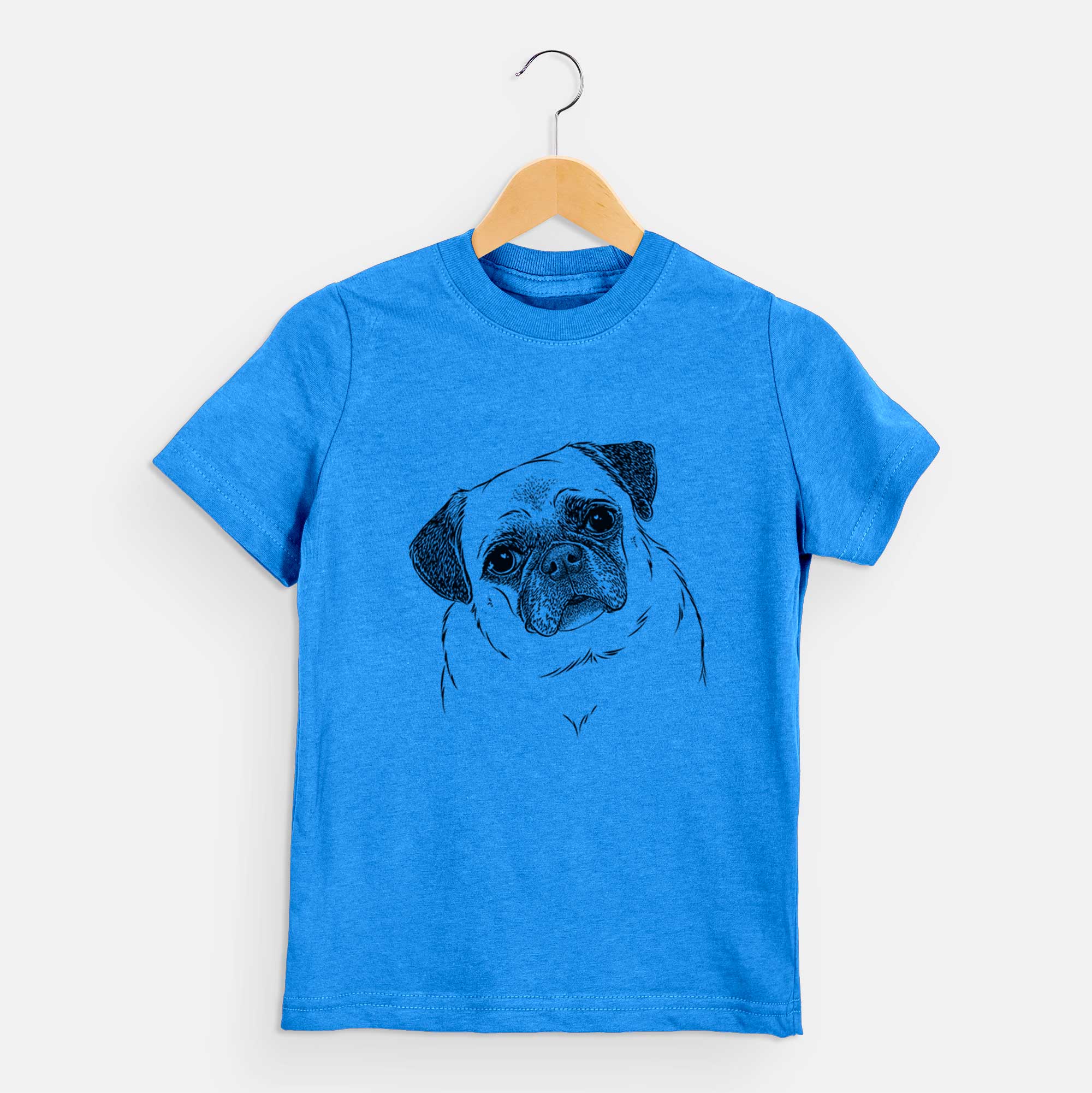 Bare Zoey the Pug - Kids/Youth/Toddler Shirt