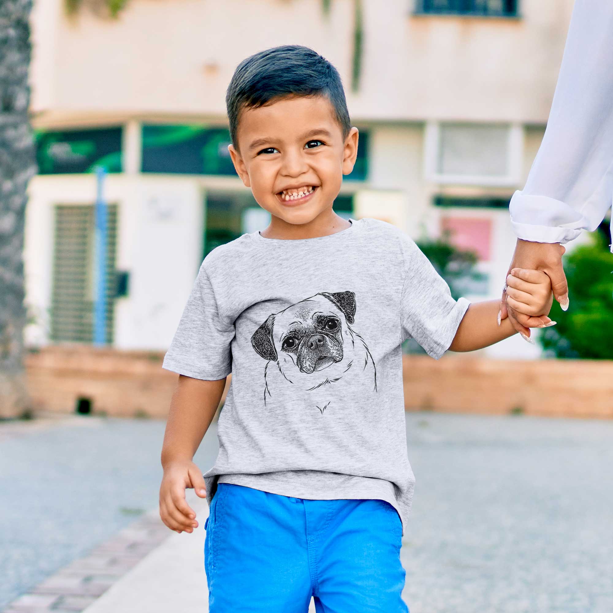 Bare Zoey the Pug - Kids/Youth/Toddler Shirt