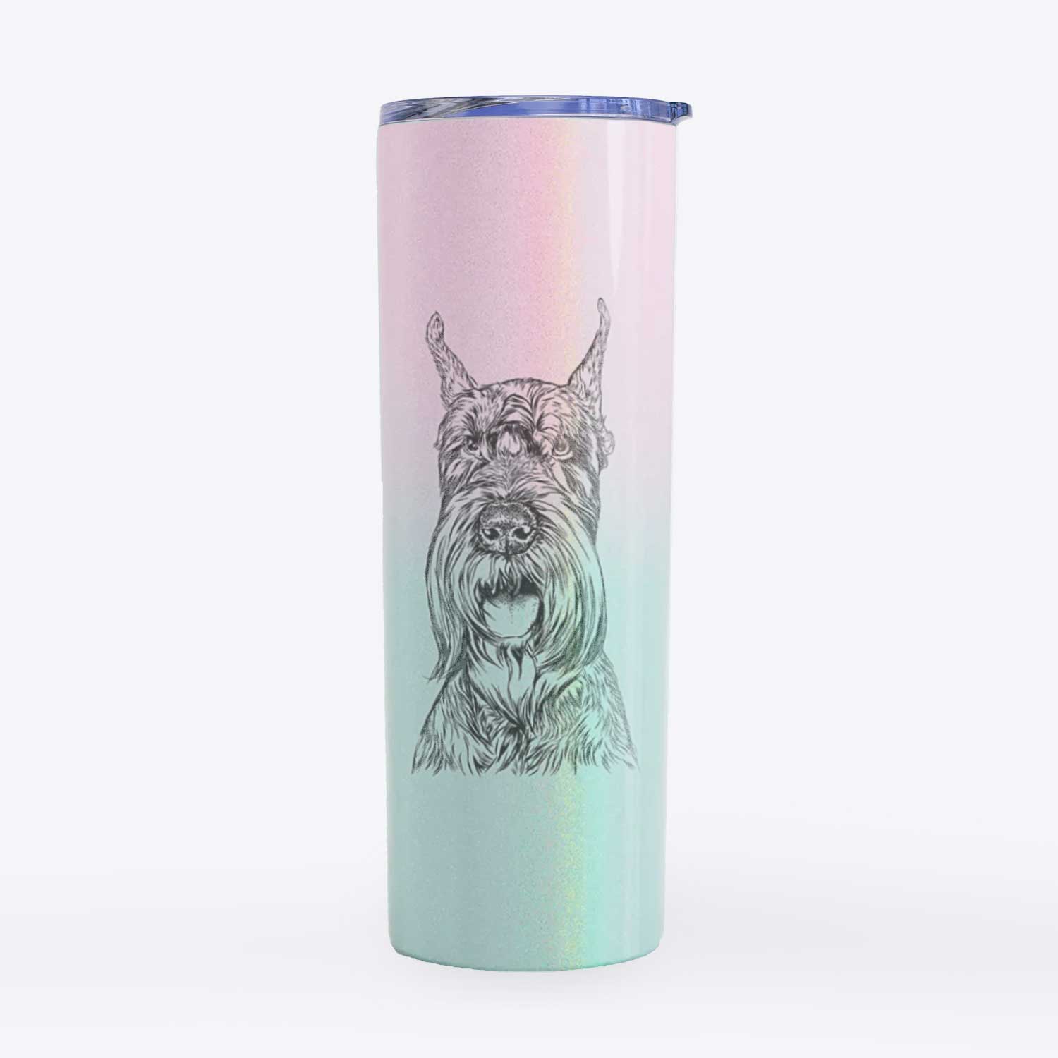 Zuri the Giant Schnauzer - 20oz Skinny Tumbler